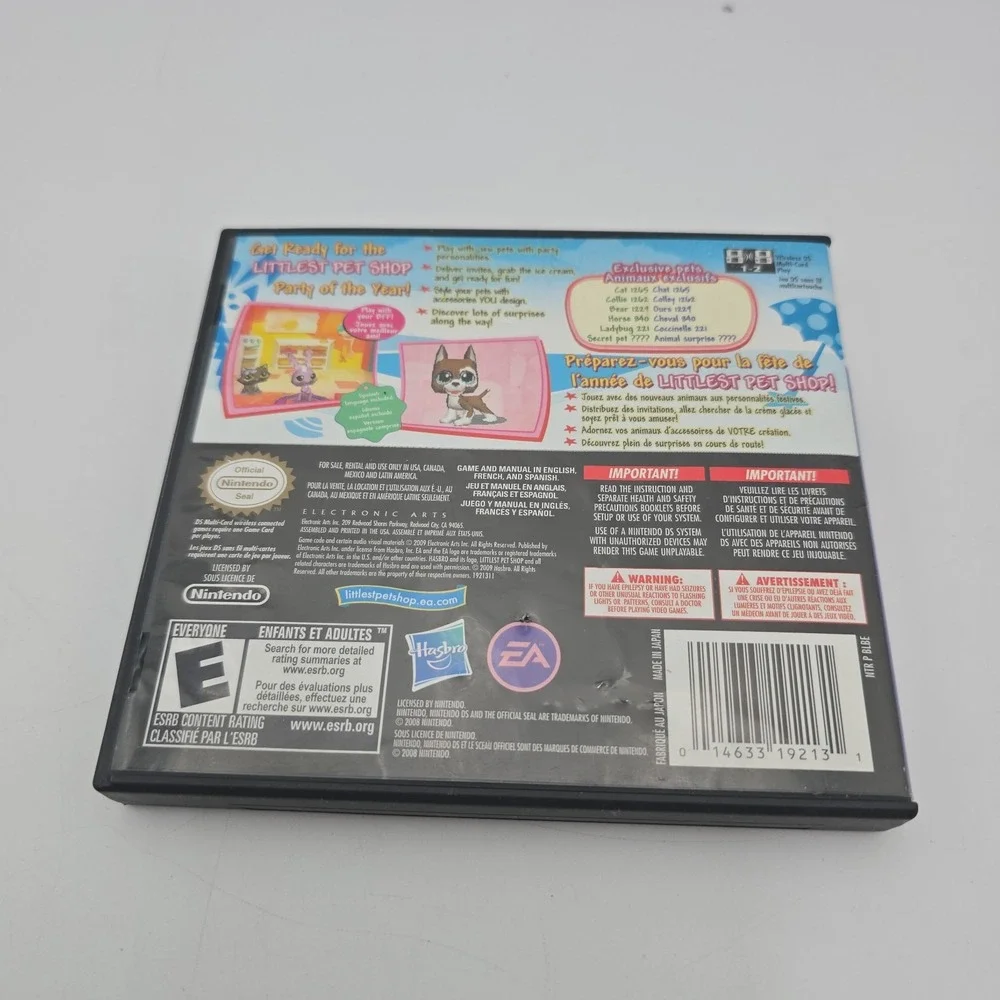 Littlest Pet Shop: Beach Friends (Nintendo DS, 2009)